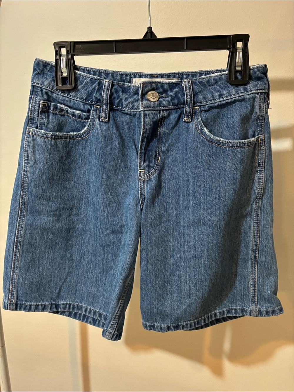 Hollister Medium Blue Denim Jean Shorts